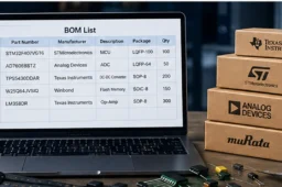 تأمین BOM قطعات الکترونیکی و استعلام لیست قطعات