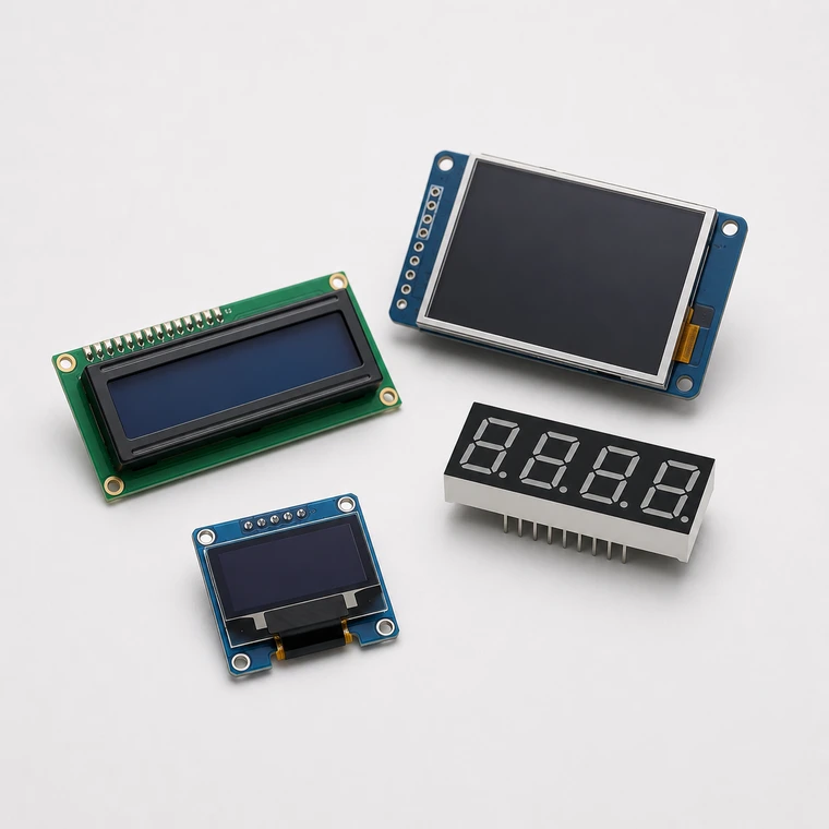 نمایشگر LCD LED OLED و ماژول های نمایشگر