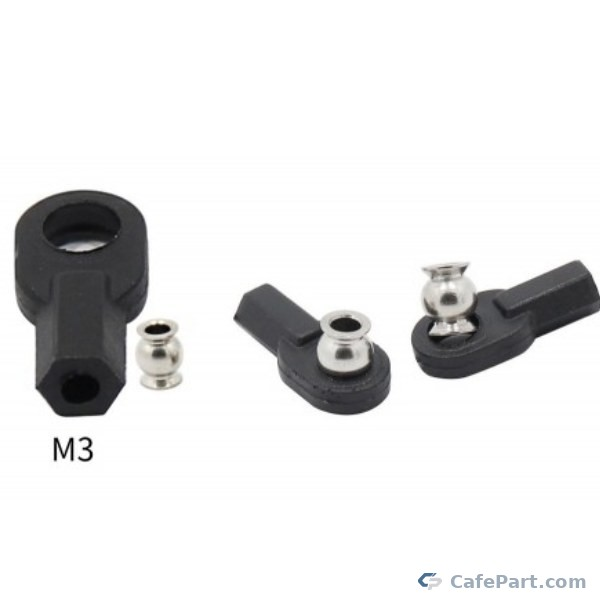 مفصل کروی پرینتر سه بعدی دلتا Delta Kossel mini 5347 پلاستیکی با مهره M3